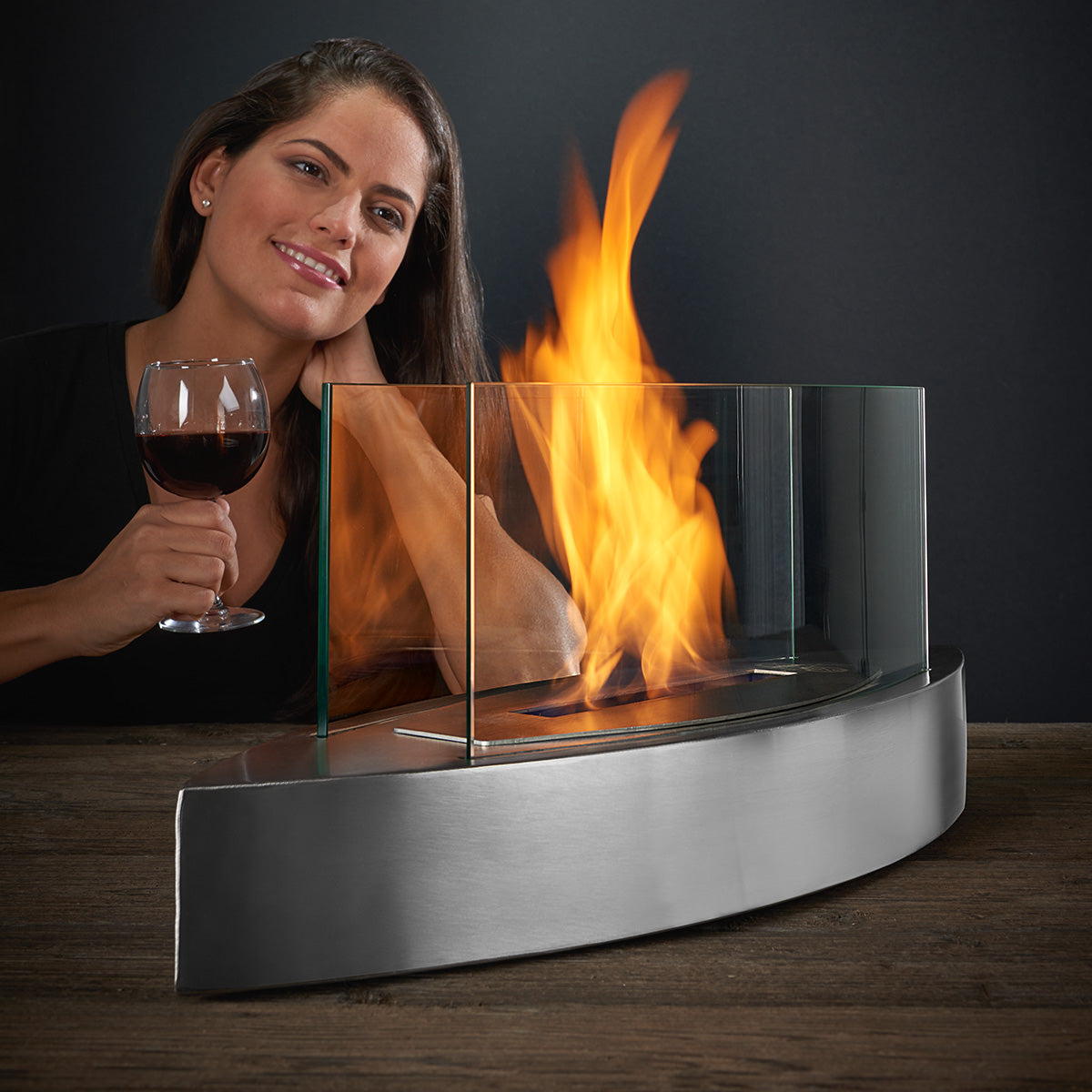 Tabletop Fireplace by Sharper Image