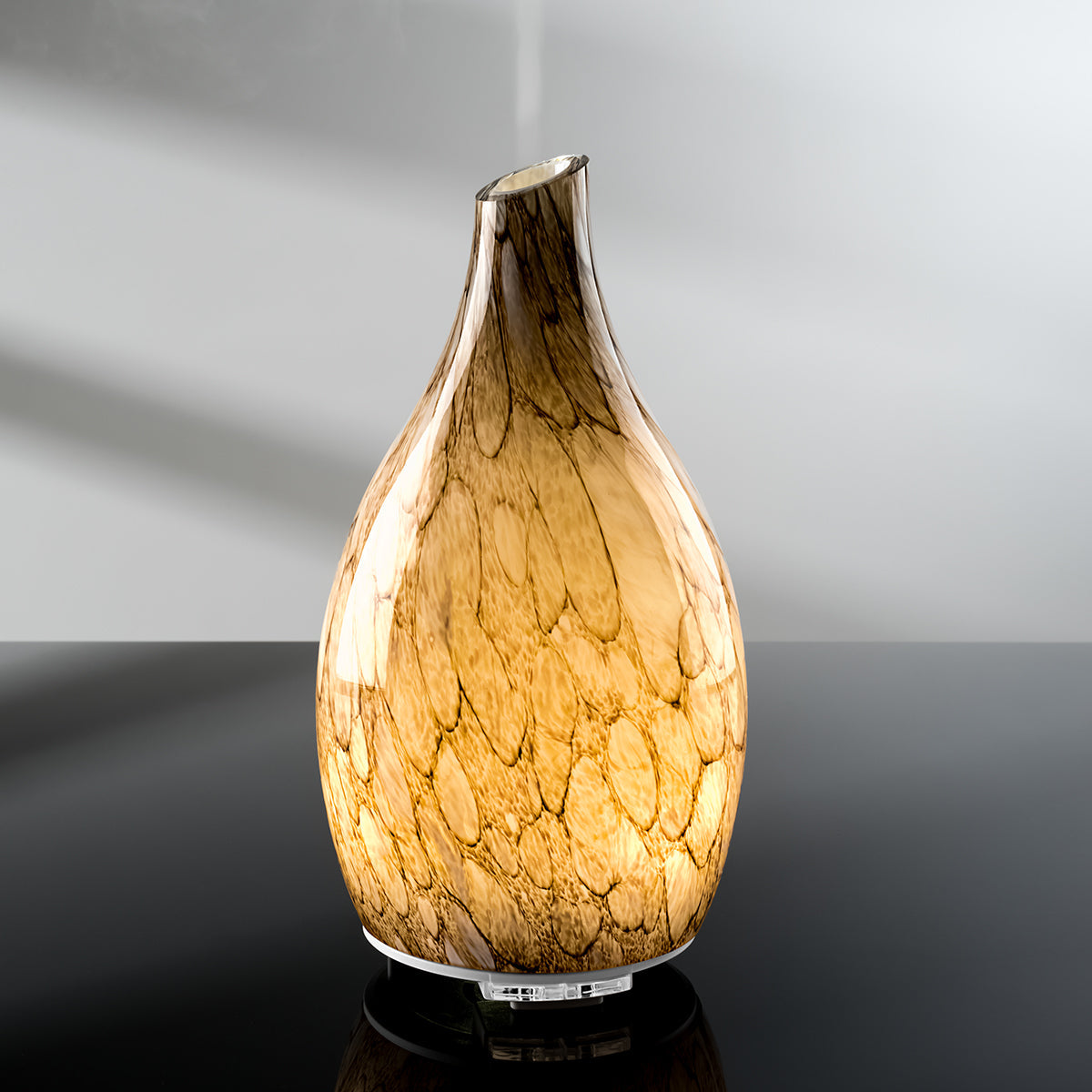 Sand-Blasted Glass Ultrasonic Aromatherapy Diffuser by Sharper Image