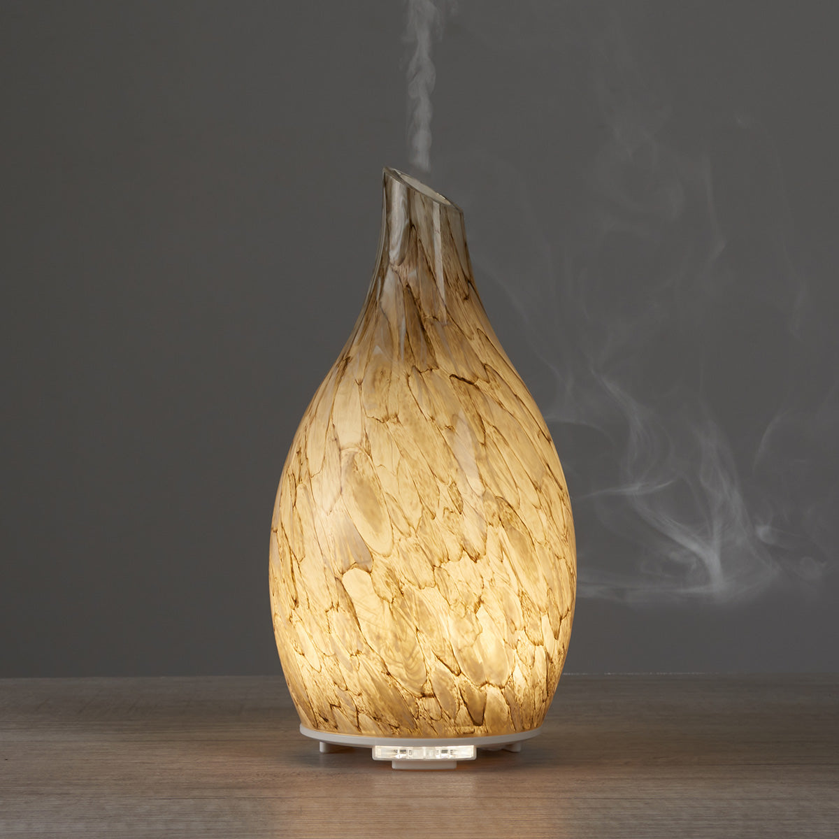Sand-Blasted Glass Ultrasonic Aromatherapy Diffuser by Sharper Image - image 4
