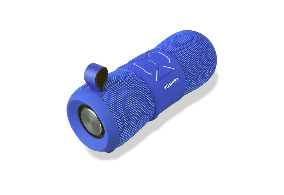 Toshiba® TY-WSP200R Sonic Blast 3'' Waterproof Bluetooth Speaker
