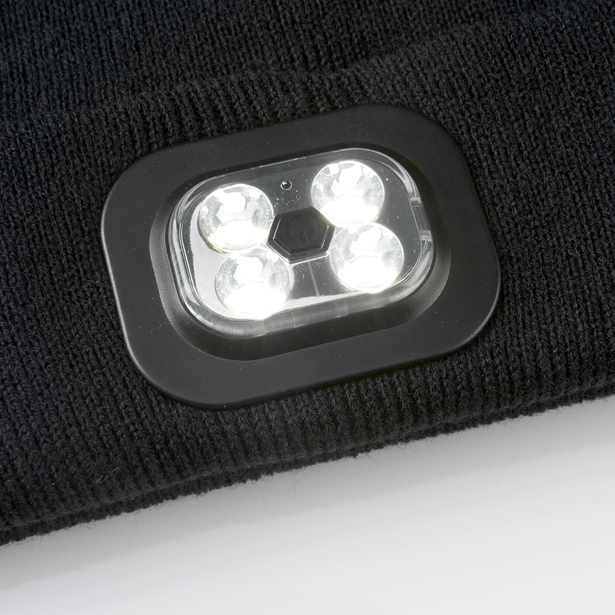 LED Light Up Beanie by Sharper Image - image 3