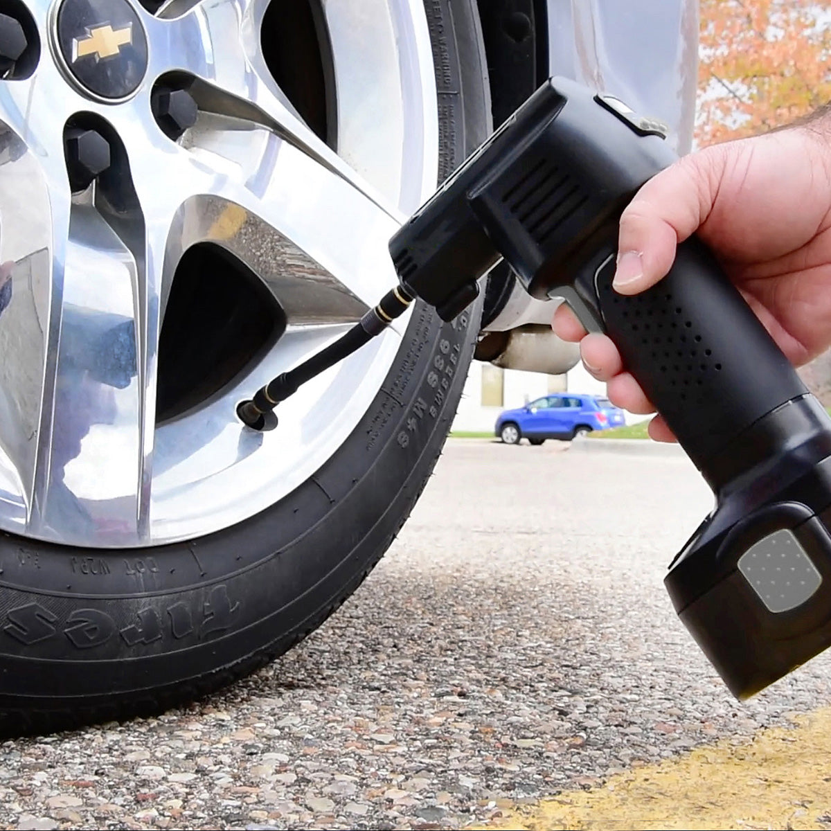 Rechargeable Tire Inflator by Sharper Image - image 10