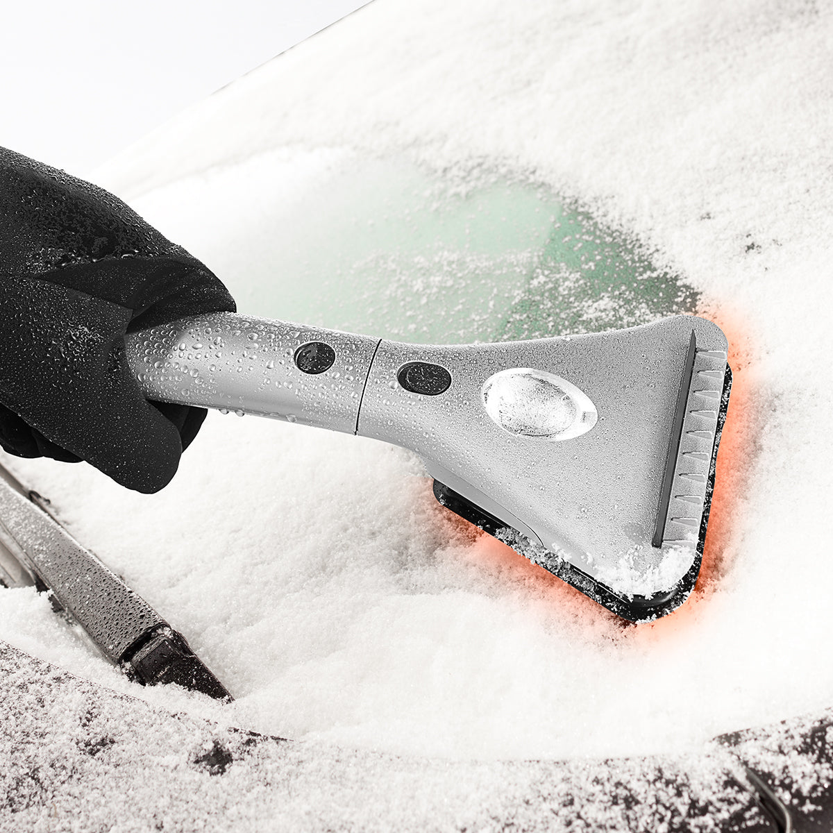 Heated Ice Scraper by Sharper Image