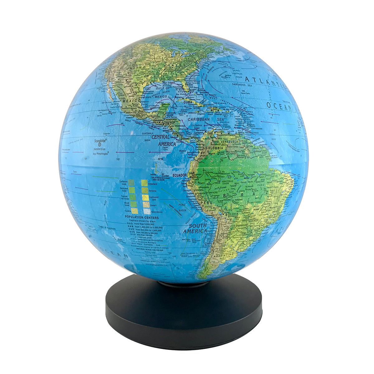 Self-Rotating Illuminating Globe - image 2