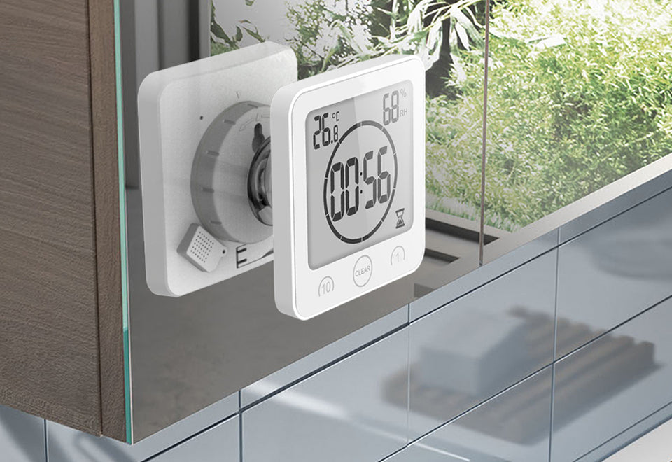 Waterproof Shower Clock with Timer - image 4