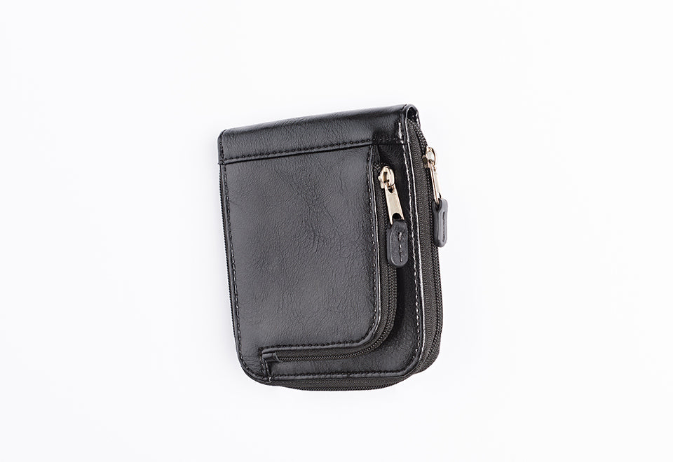 Minimalist Zippered RFID Front Pocket Wallet - image 4