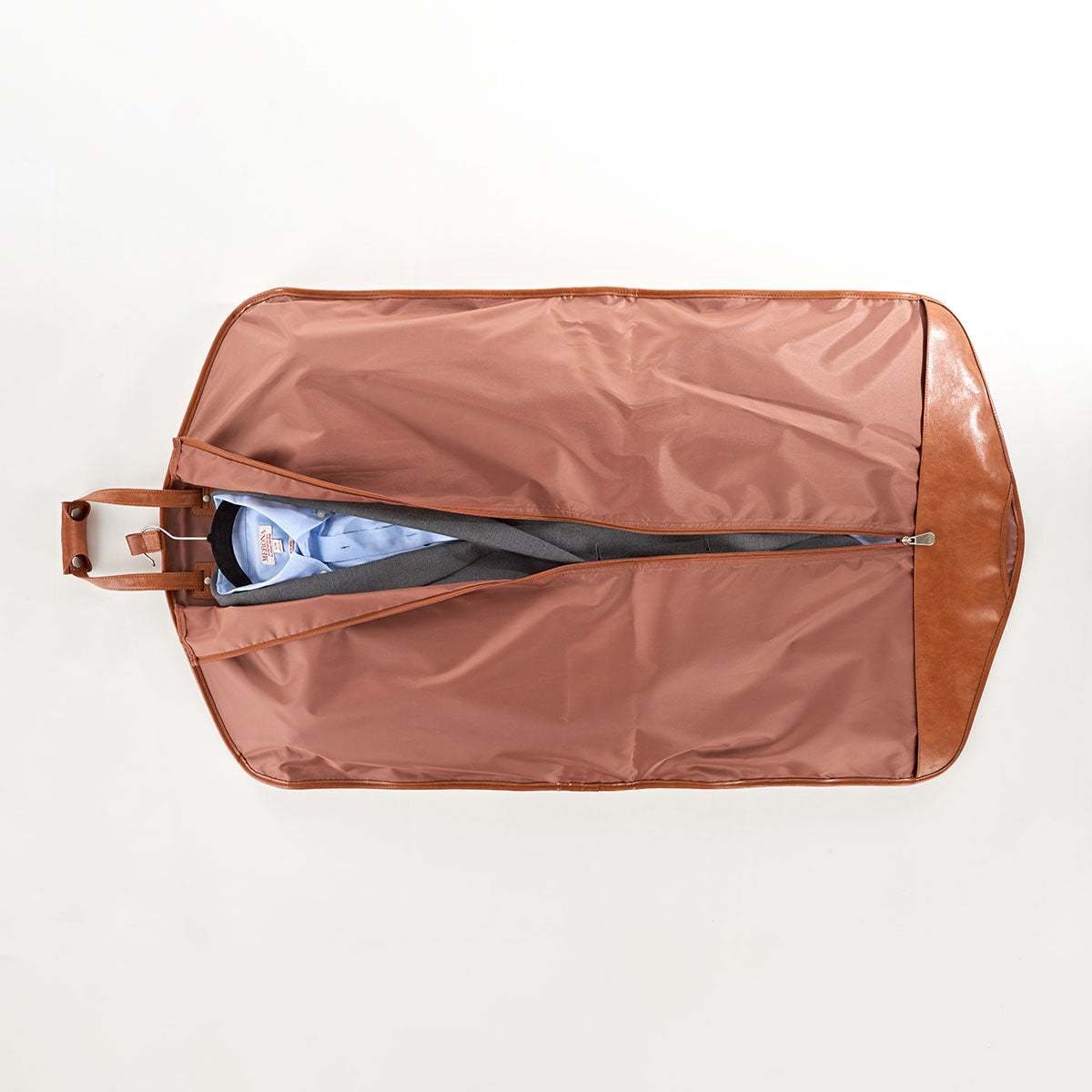Luxury Leather Garment Bag - image 4