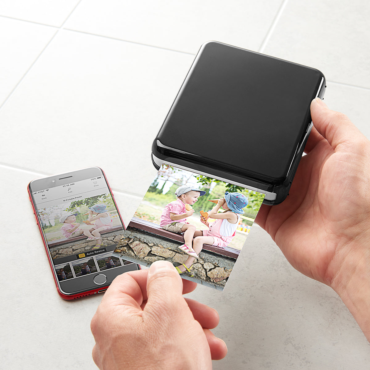 Portable Photo Printer by Sharper Image