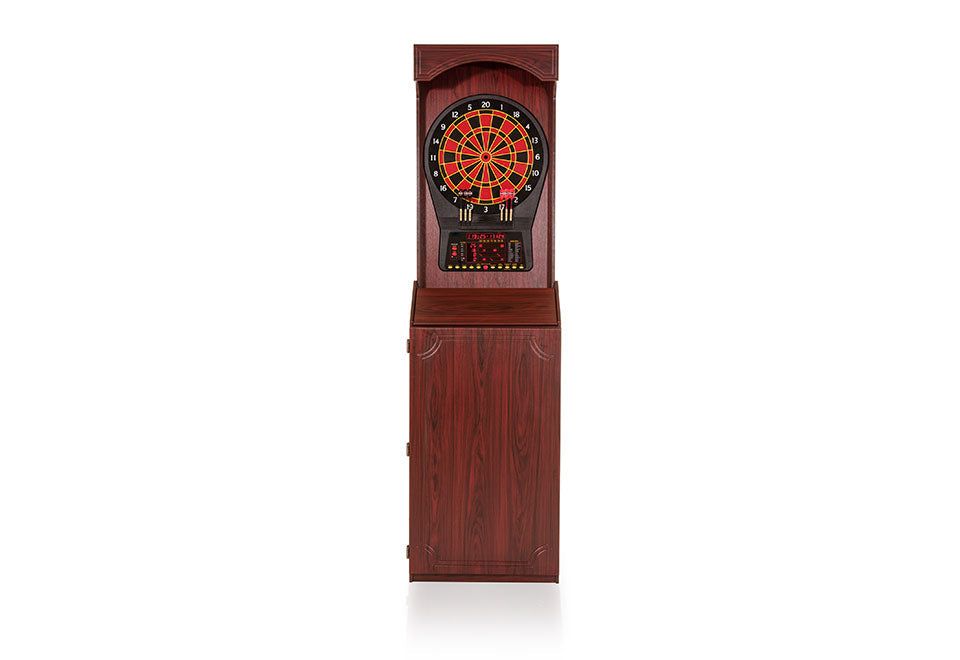 Electronic Arcade Dartboard Cabinet with Cricket Pro