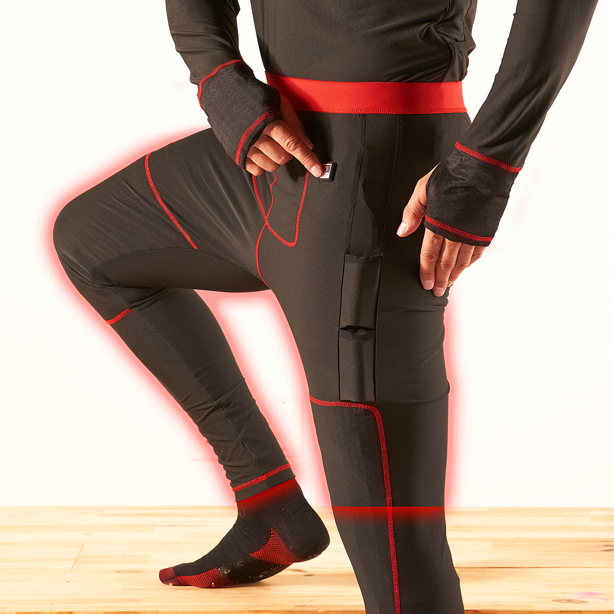 Heated Pants Base Layer by Sharper Image - image 5