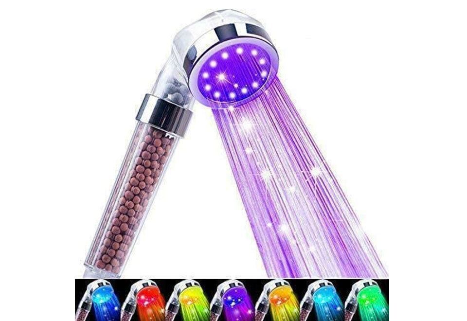 LED Showerhead with Filter