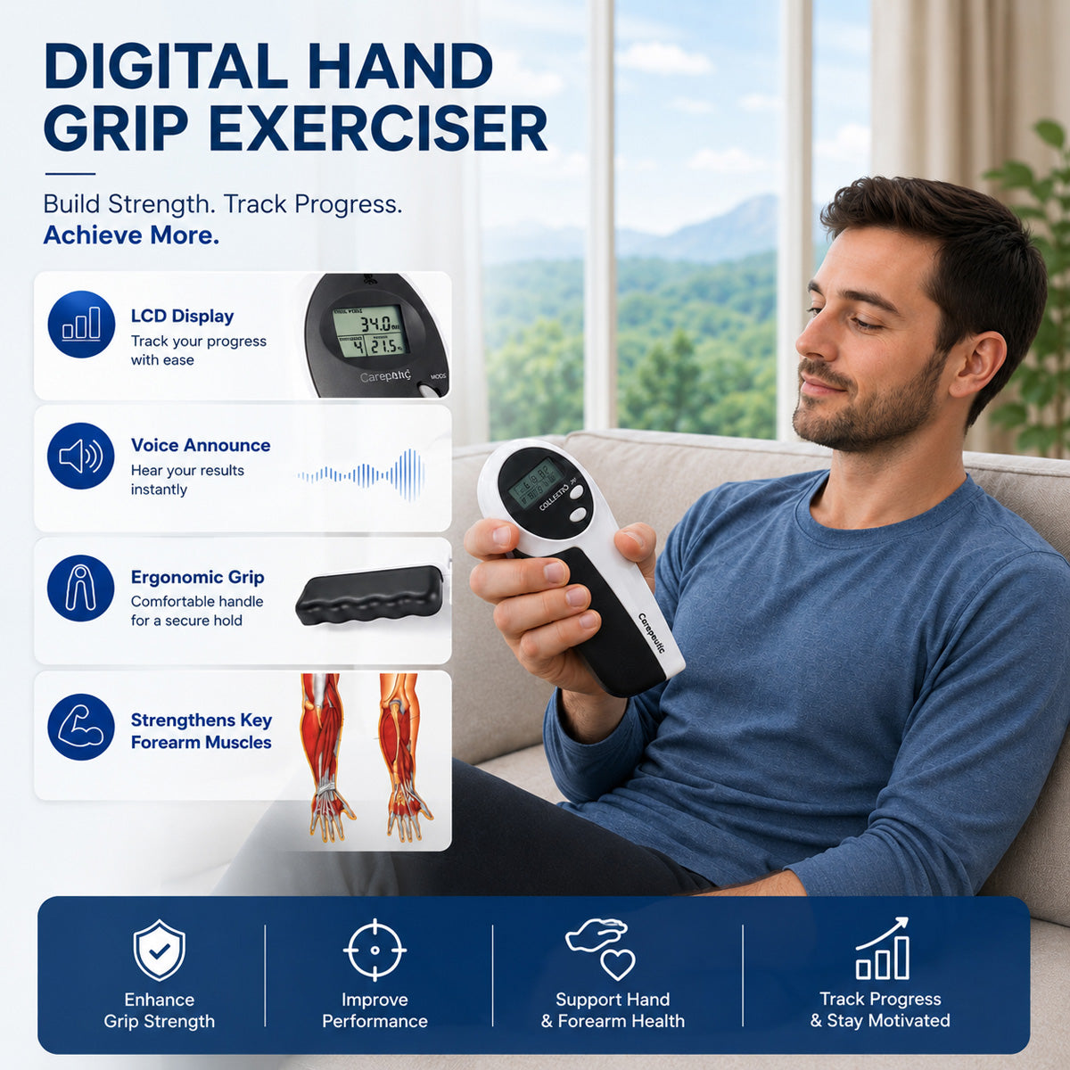Talking Hand Grip Exerciser - image 4
