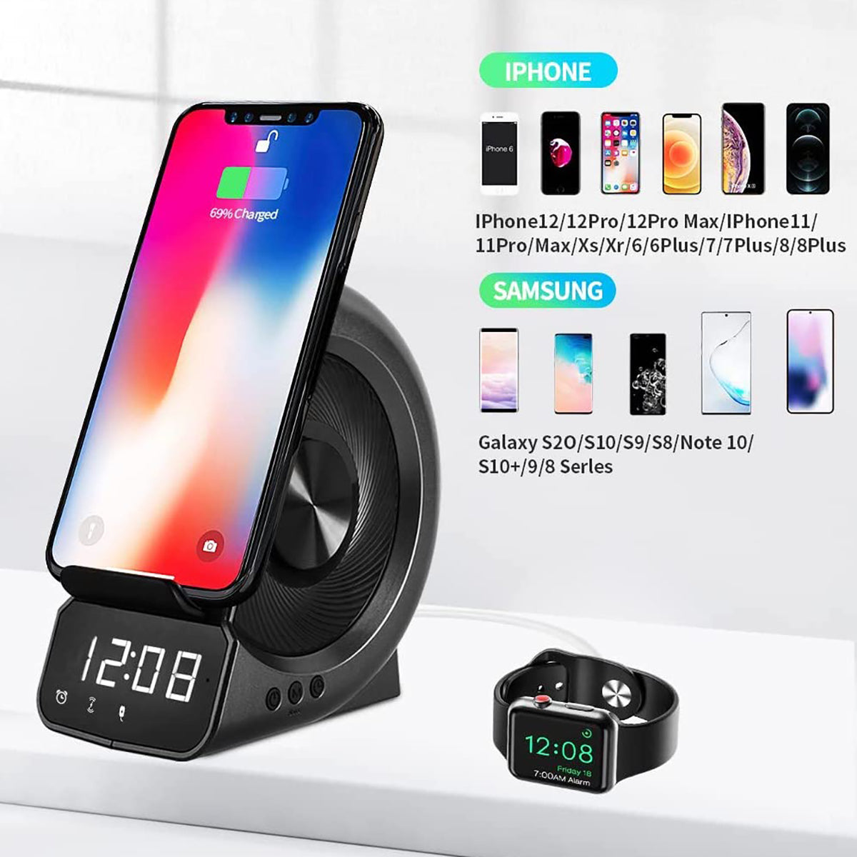 Wireless Charging Stand and Speaker - image 5