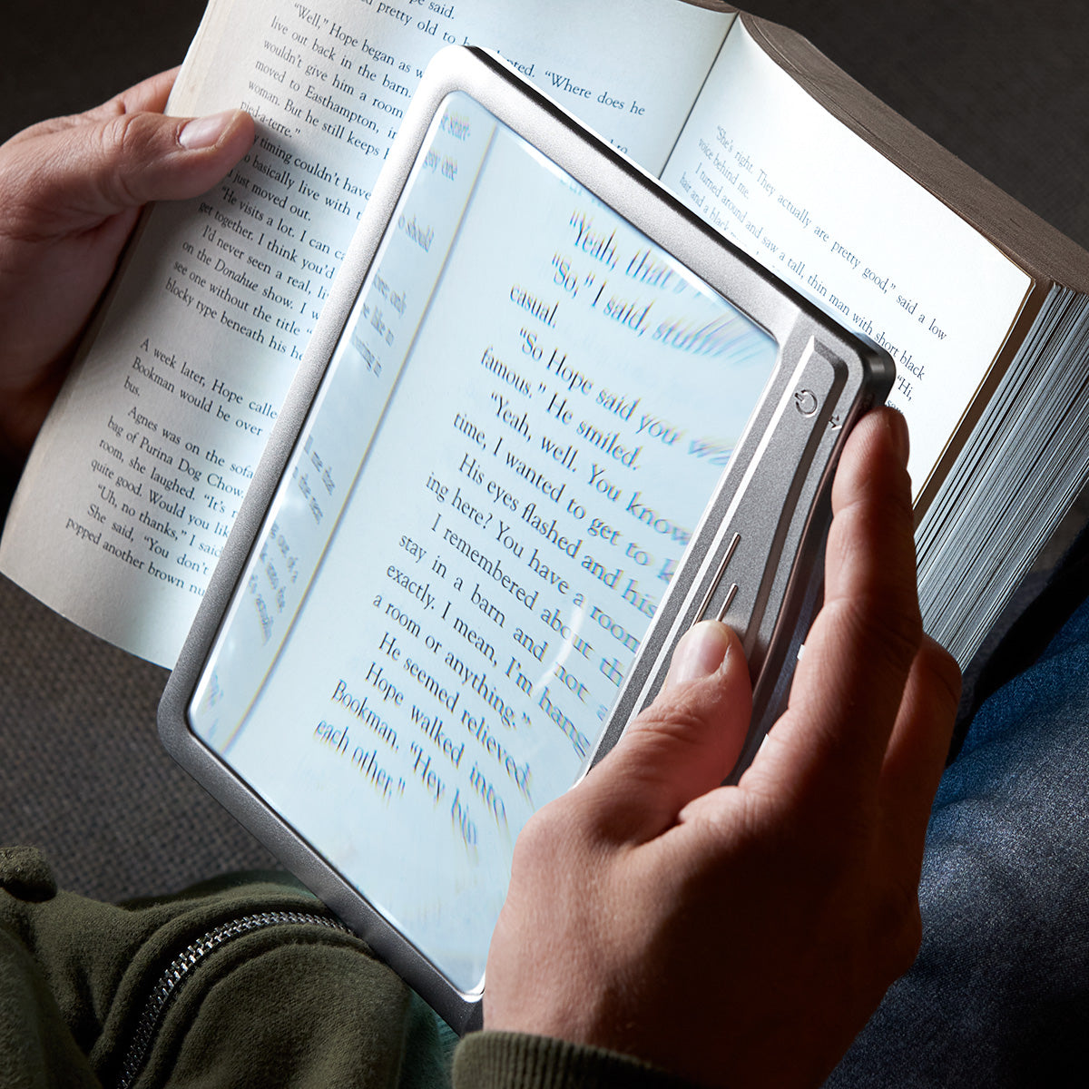 Portable Lighted Magnifier