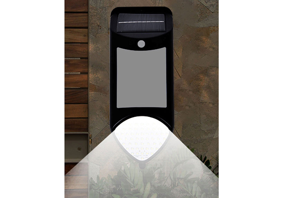 Motion Sensing Solar Sconce