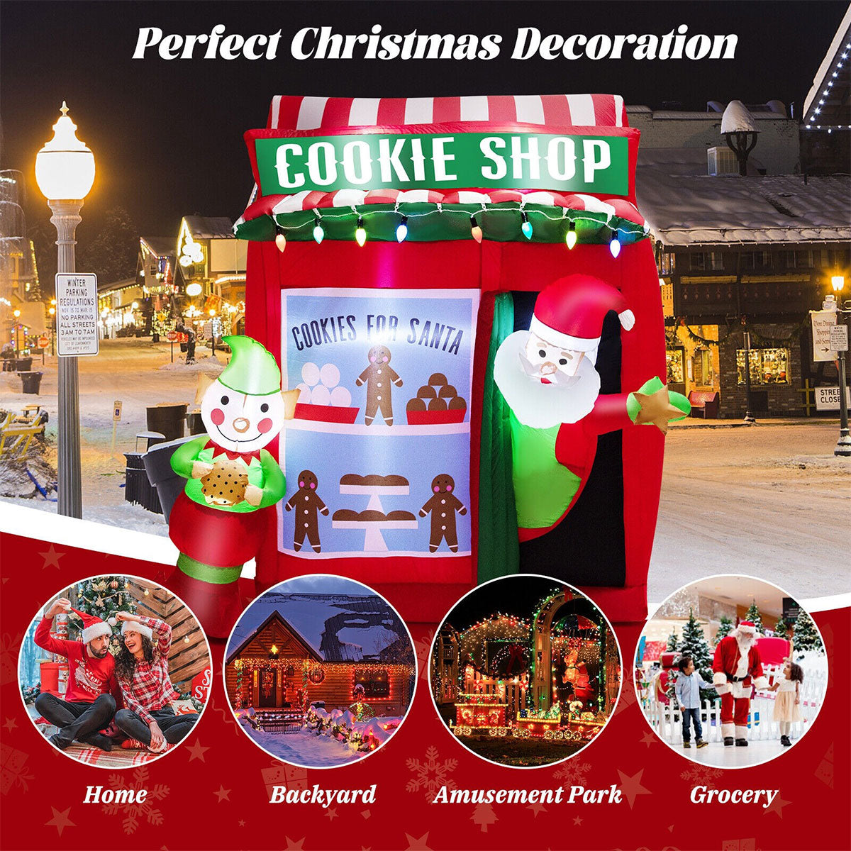 6-Ft. Inflatable Cookie Shop - image 6