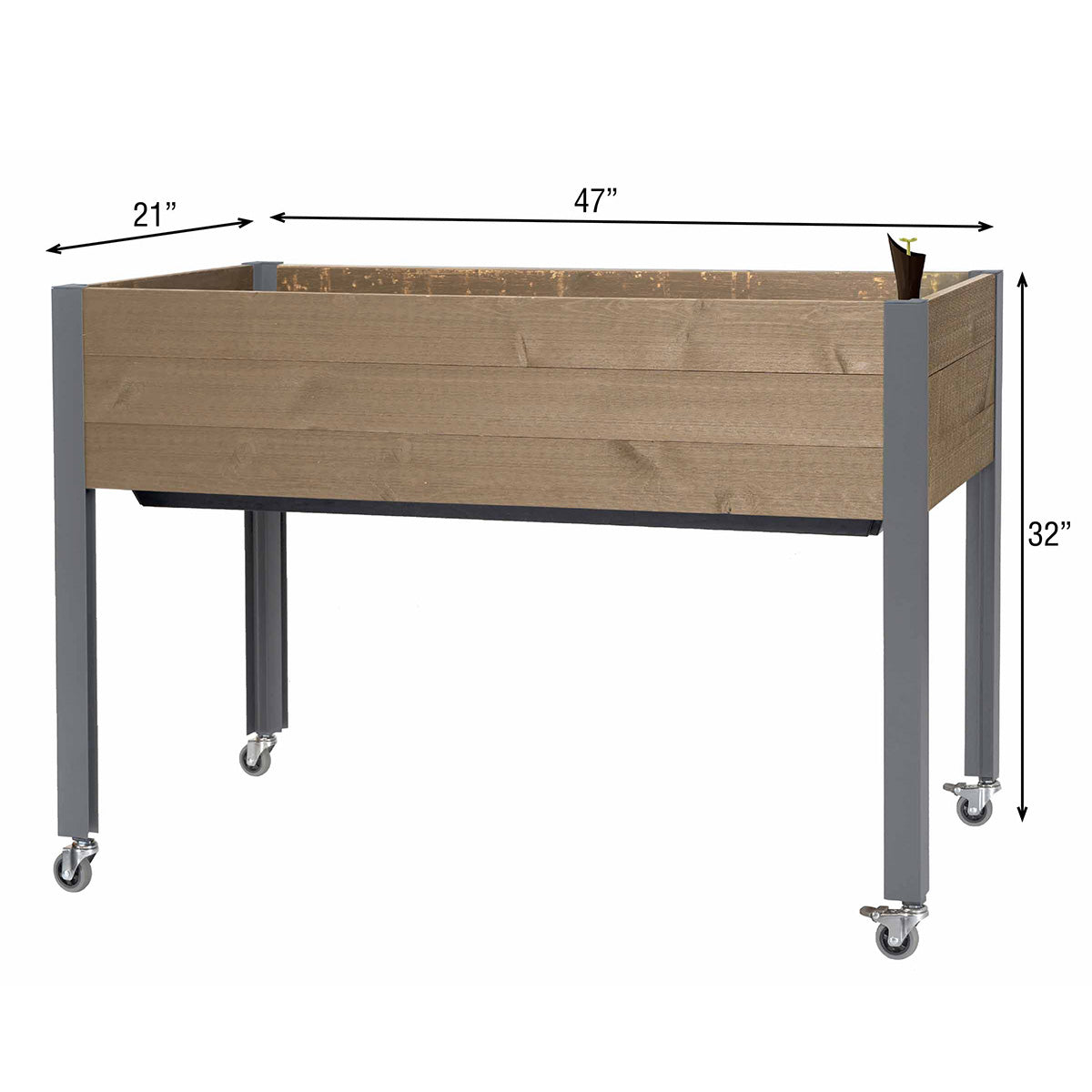 Self-Watering Elevated Planter - image 7