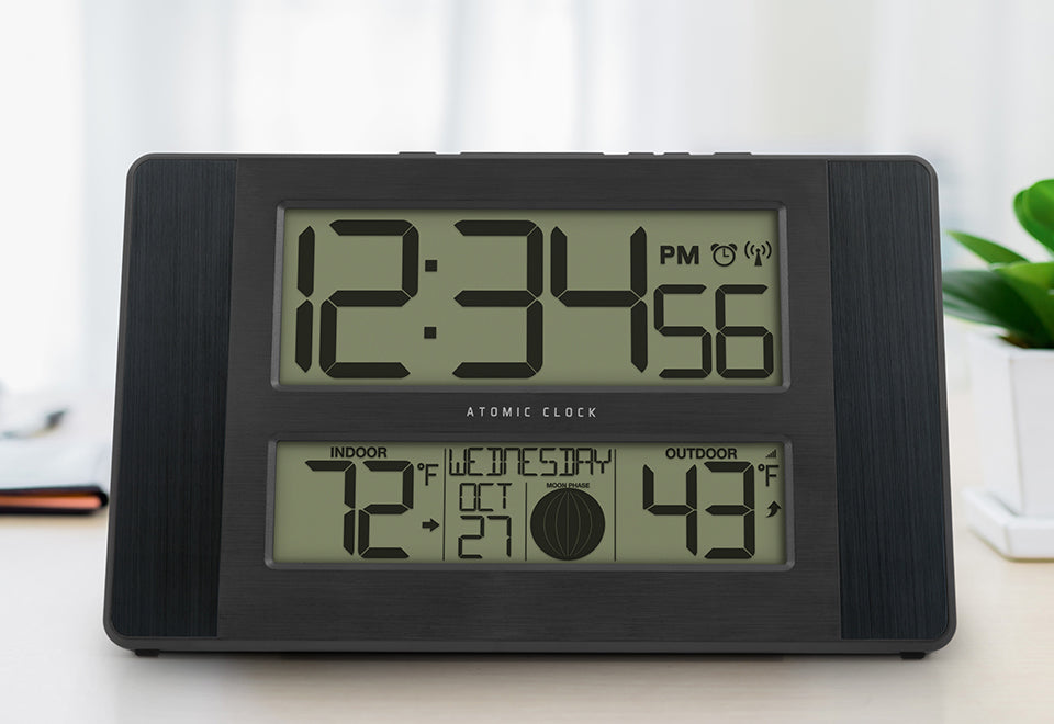 Moon Phase Weather Clock