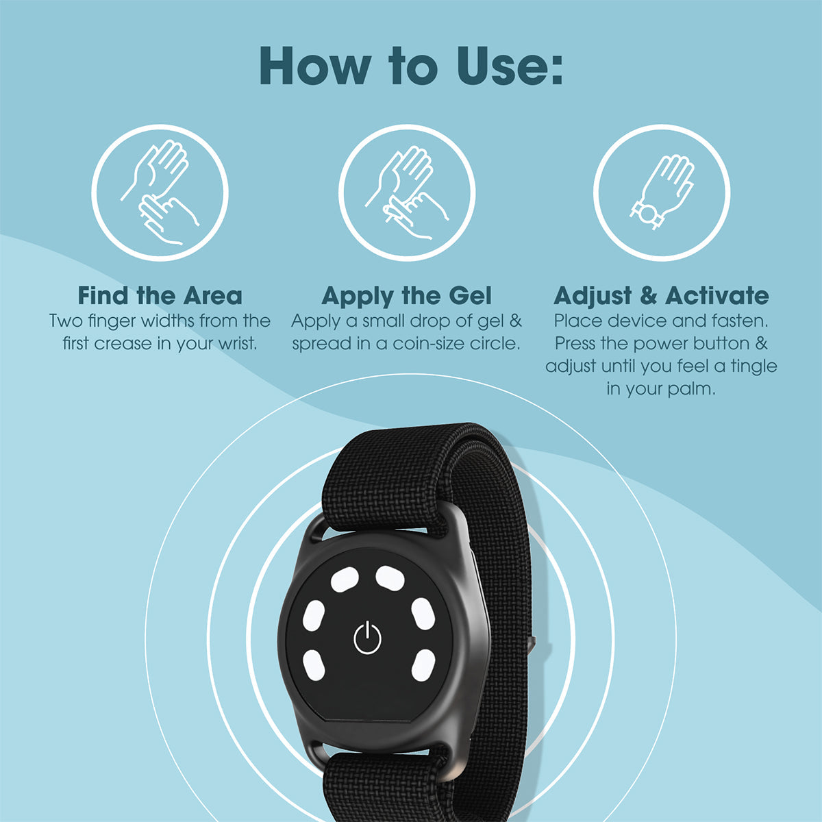 Waterproof Anti-Nausea Sports Wristband - image 7