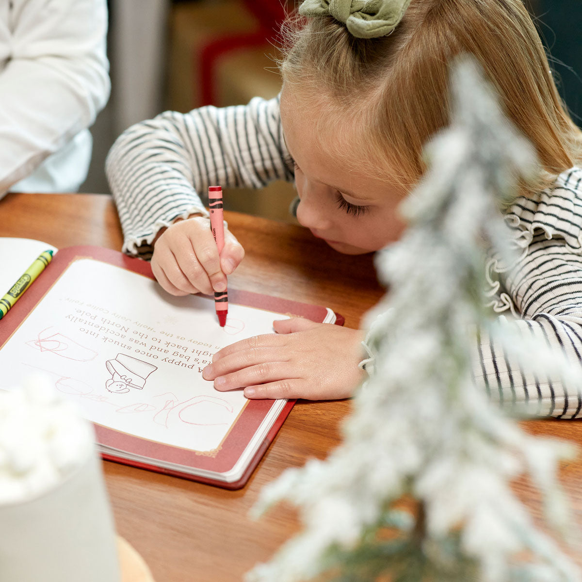 Interactive Santa Ornament with Journal - image 3