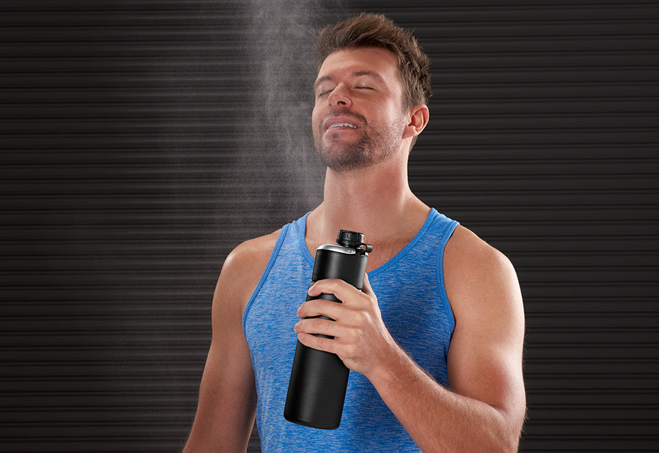 Rechargeable Hydration and Misting Bottle