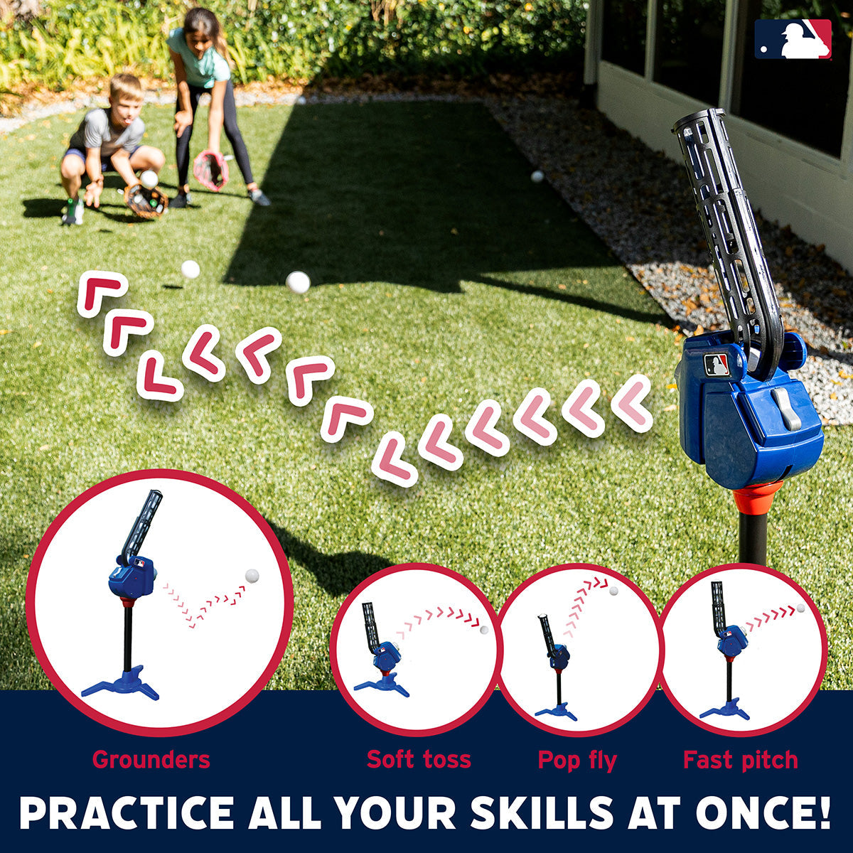 MLB 4-in-1 Pitching Machine - image 4