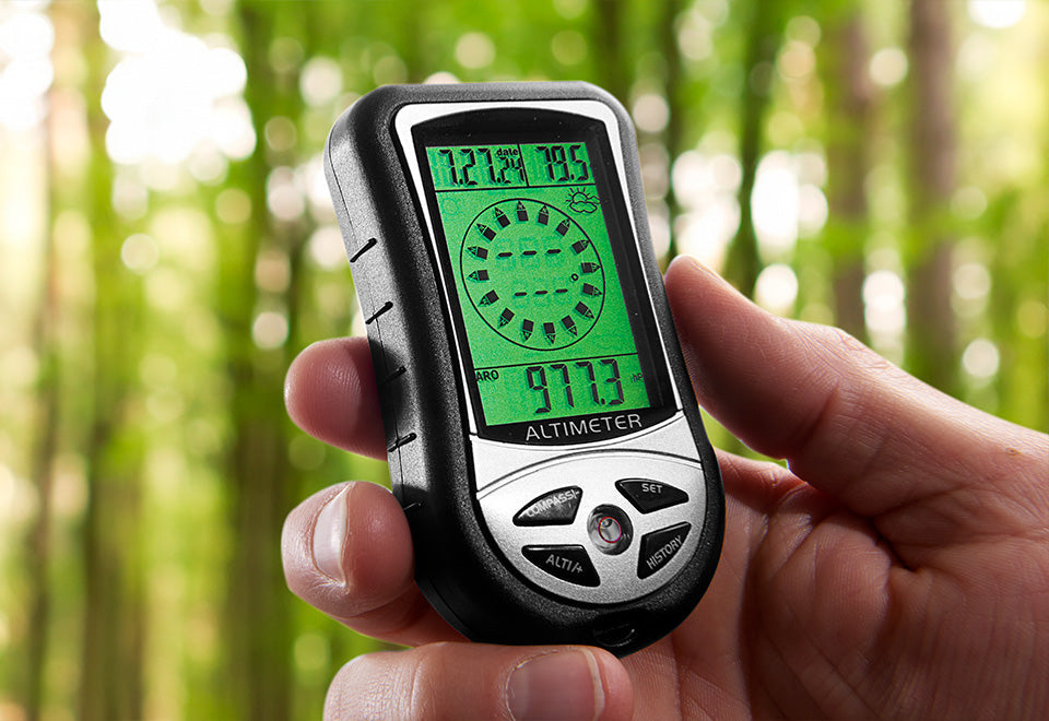 8-in-1 Multifunction LCD Digital Compass