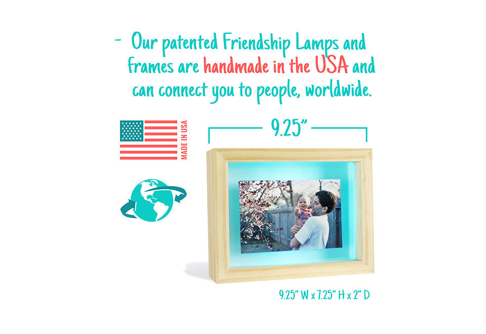 Long Distance Friendship Picture Frame Lamps (Set of 2) - image 13