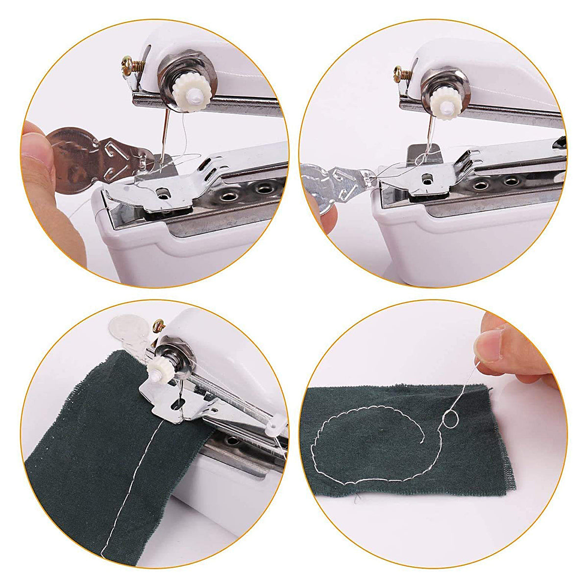 Handheld Mini Electric Sewing Machine - image 4
