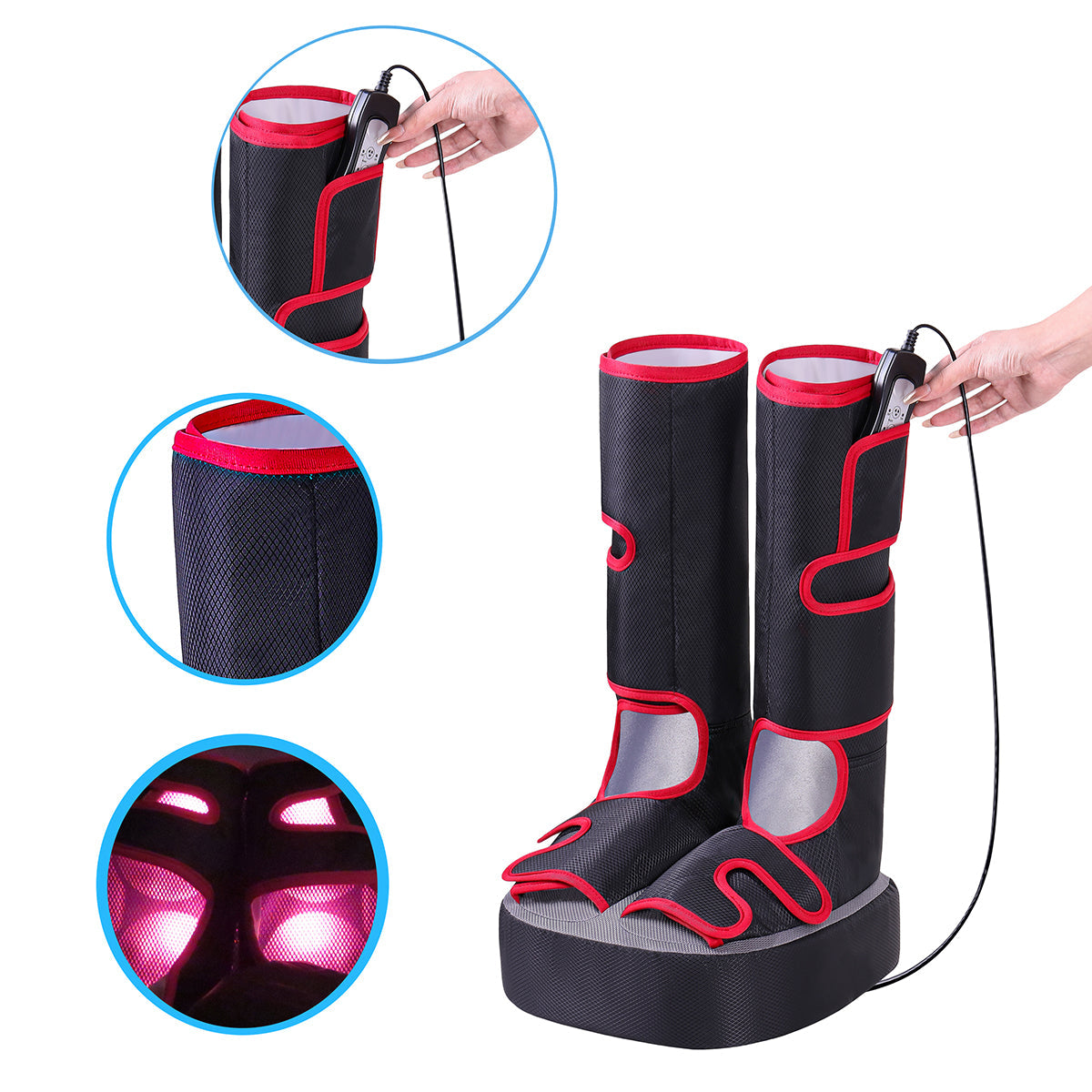 Foot and Calf Air Compression Massager - image 2