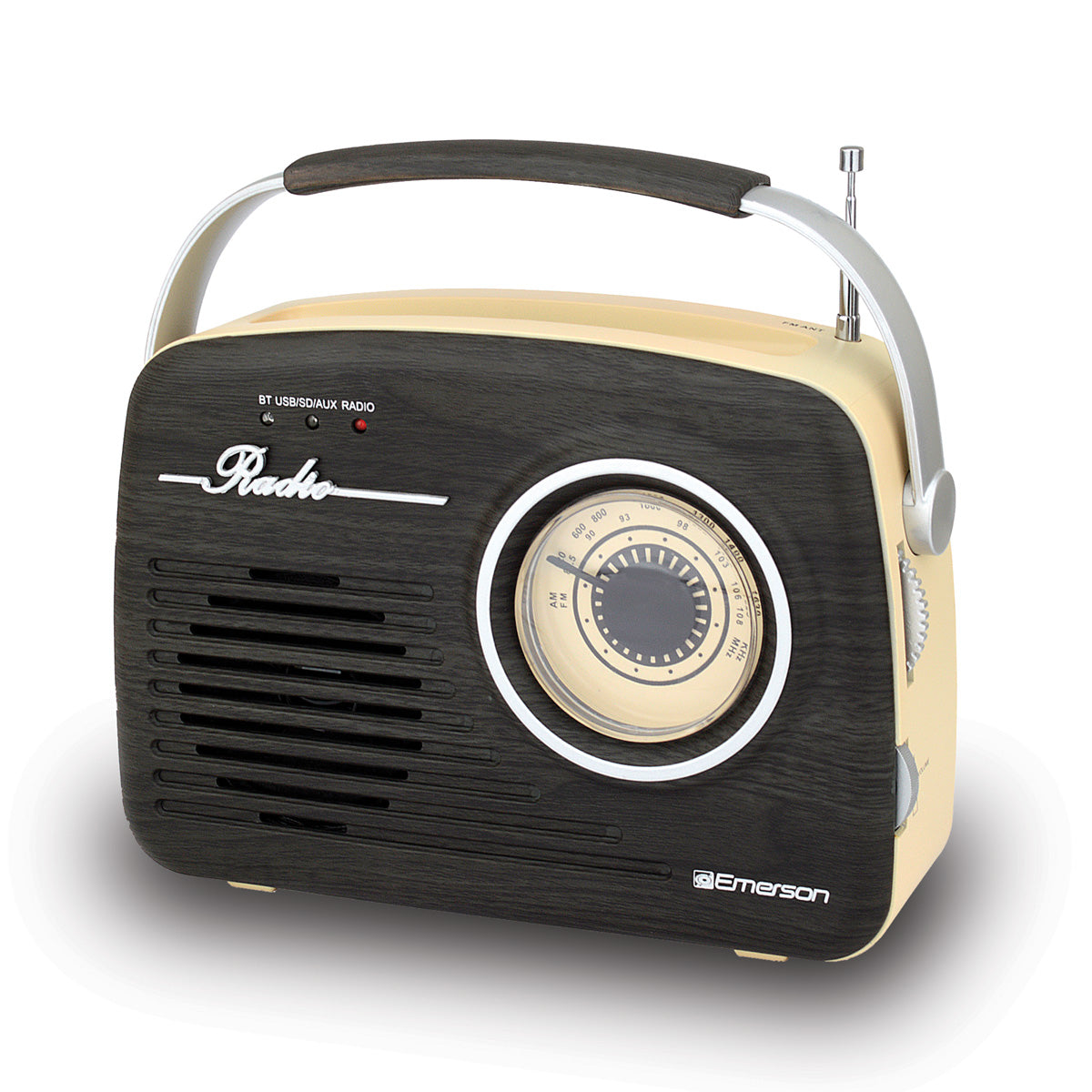 Retro AM/FM Radio with Bluetooth