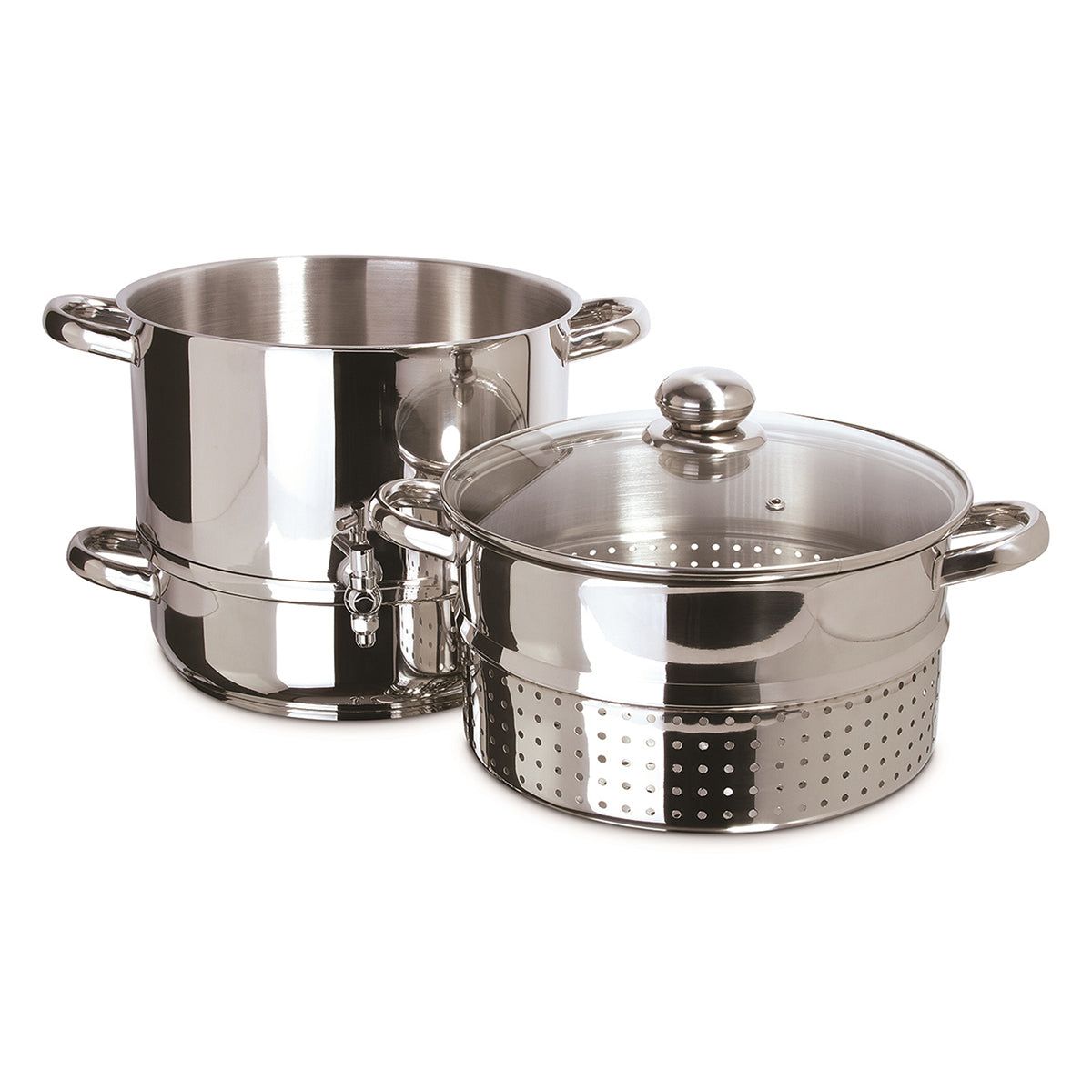 Stainless Steel Stove Top Steam Juicer