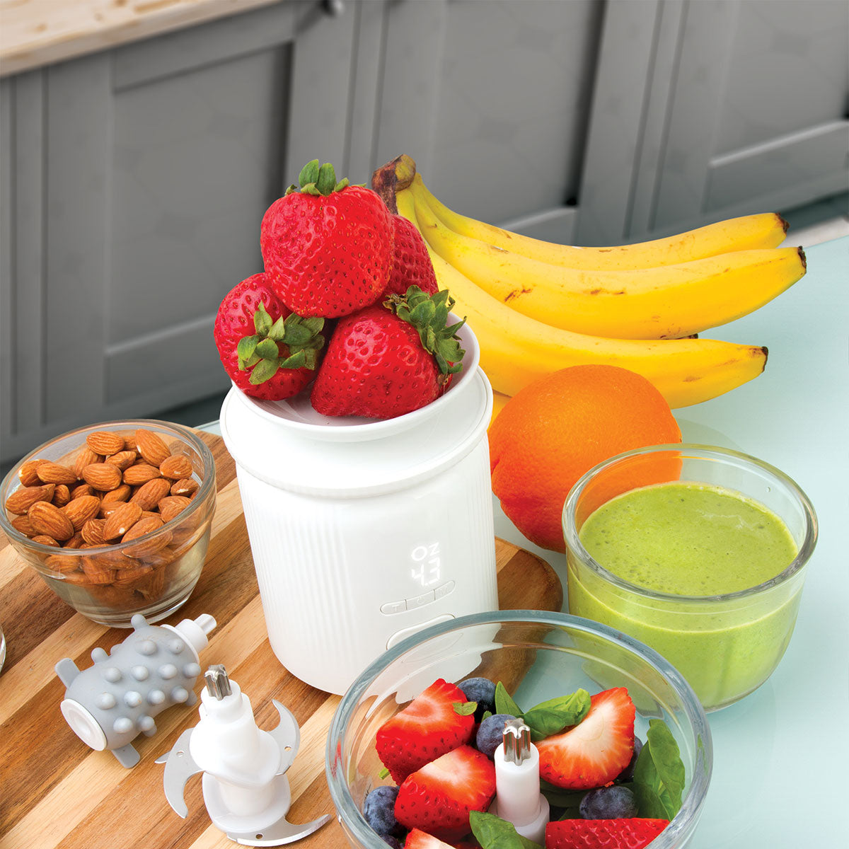 Cordless Food Chopper with Scale - image 5
