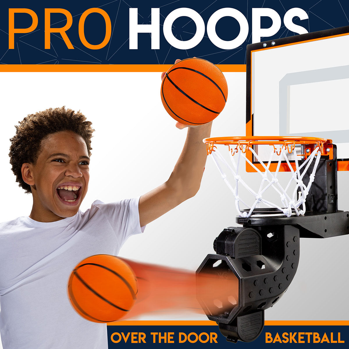 Over the Door Basketball Hoop with Electric Return - image 2
