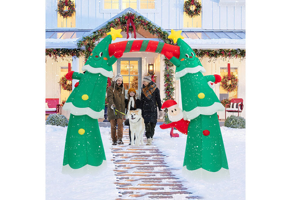 11-Ft. Inflatable Christmas Tree Archway
