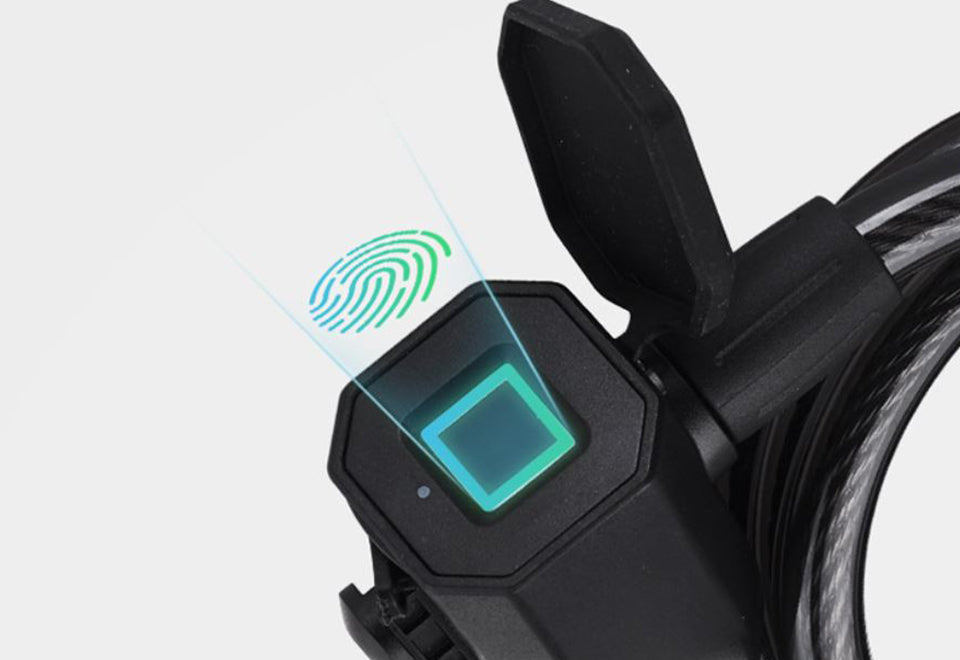 5' Fingerprint Cable Bike Lock - image 9