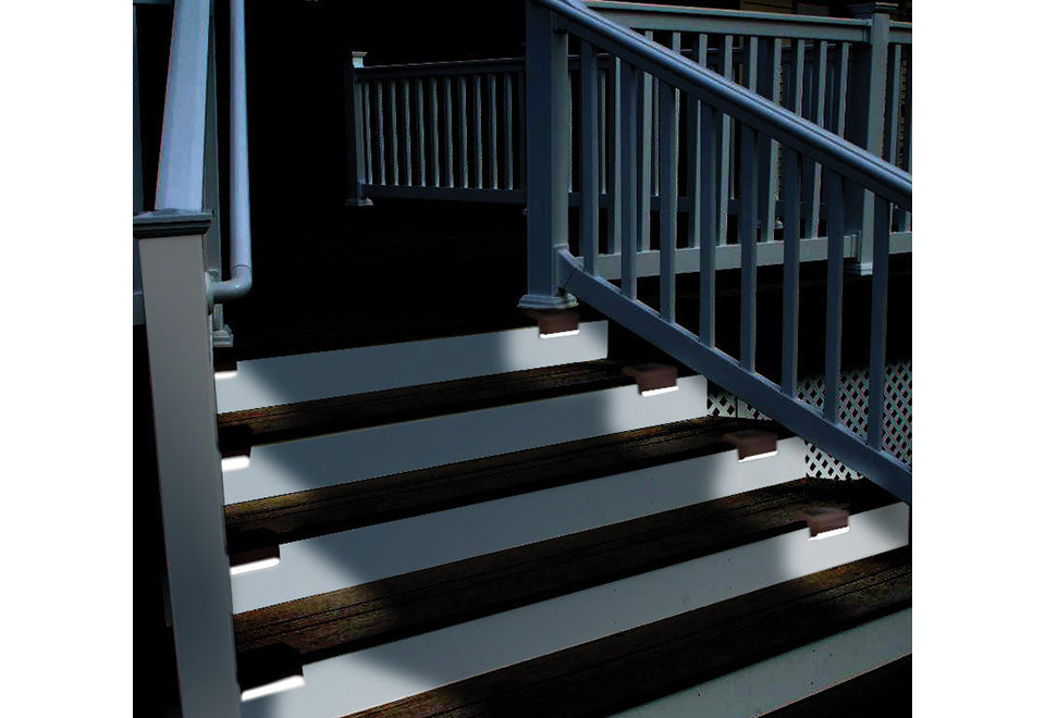 Solar Powered LED Deck Lights (Set of 4) - image 7