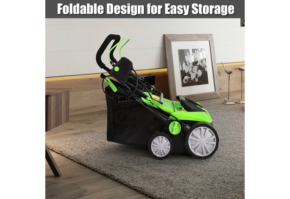 15'' Corded Electric Lawn Dethatcher - image 9