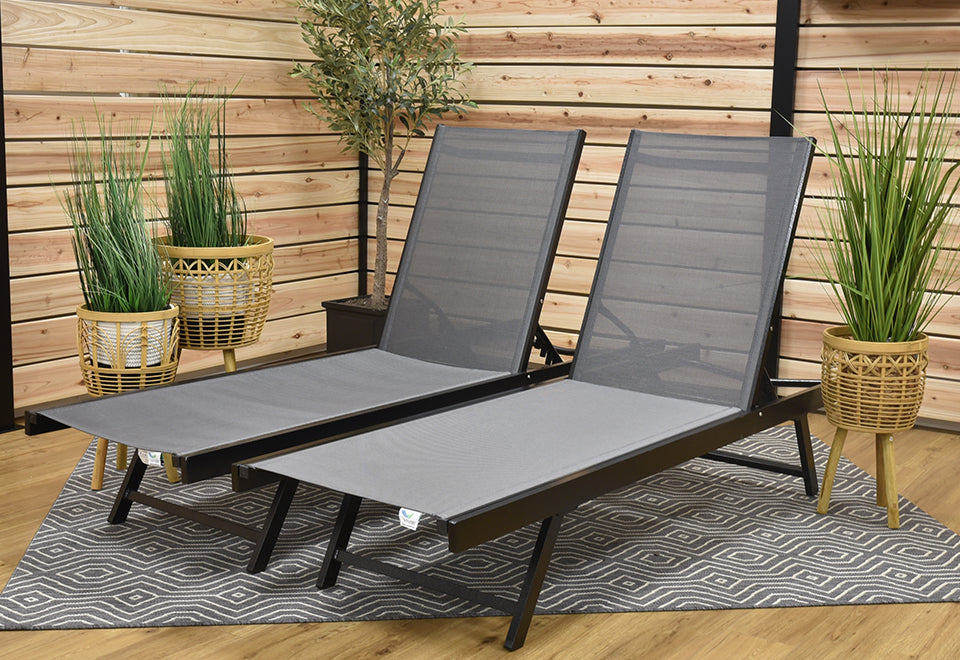 2-Piece Urban Sun Loungers