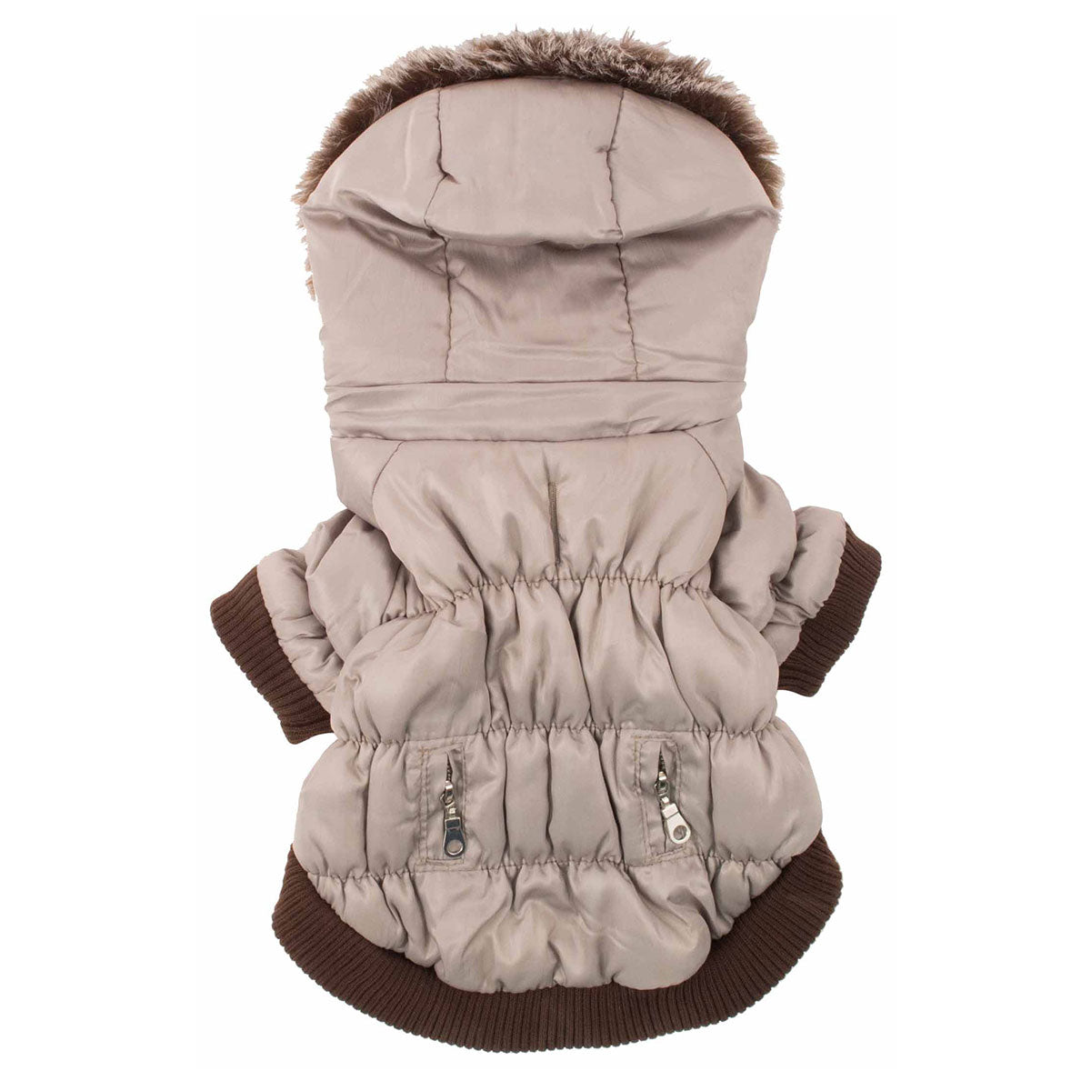Insulated Dog Coat Parka with Removable Hood - image 6