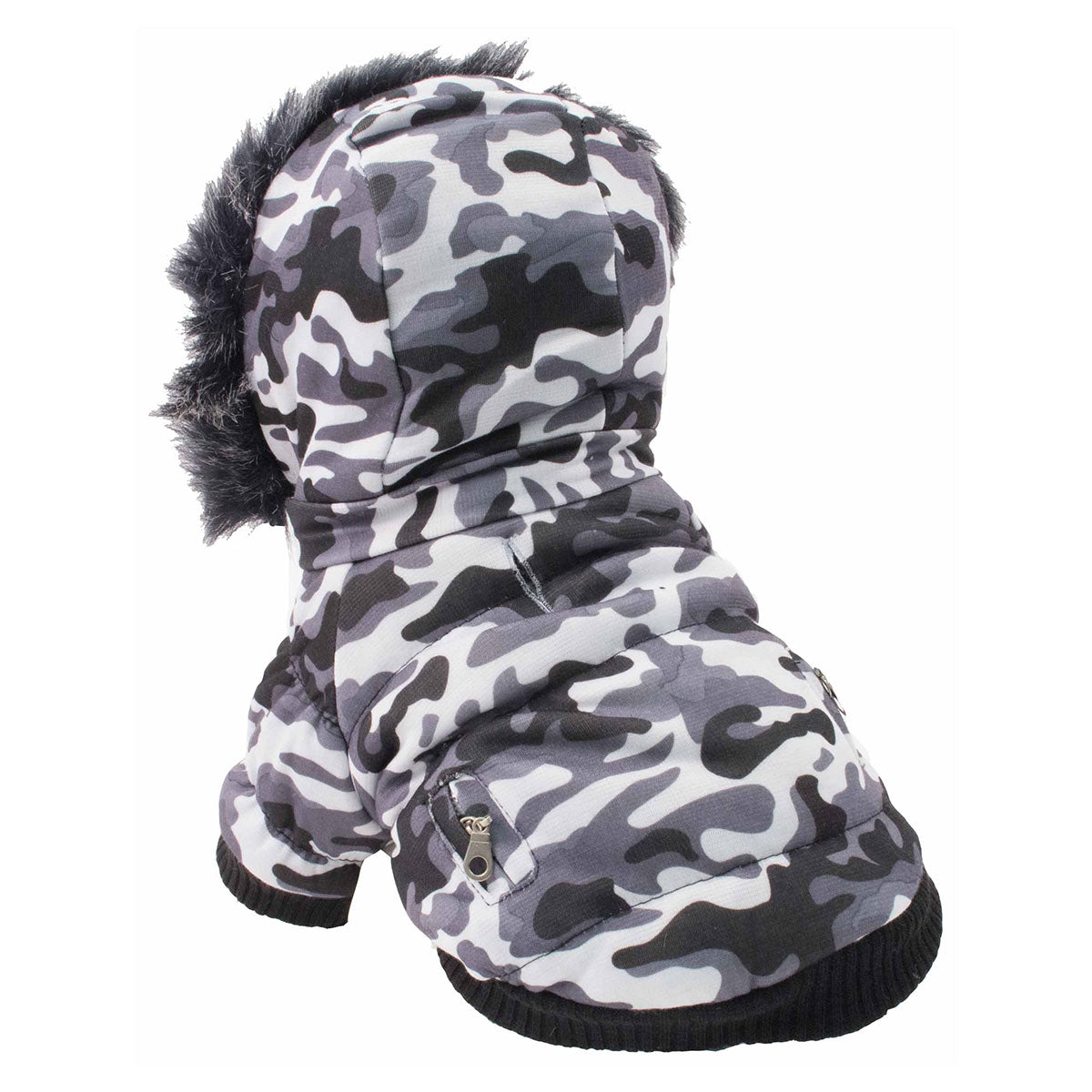 Insulated Dog Coat Parka with Removable Hood - image 14
