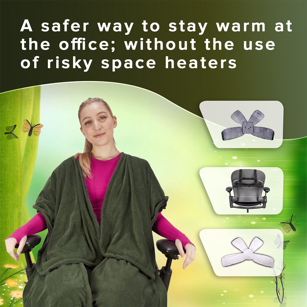 Weighted Office Chair Blanket - image 6