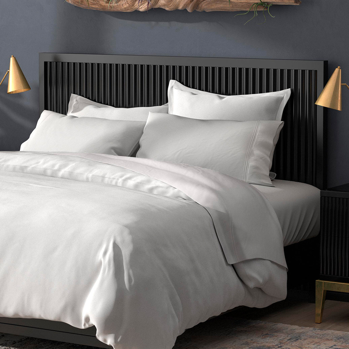 Cooling Reversible TENCEL and Bamboo Duvet Cover