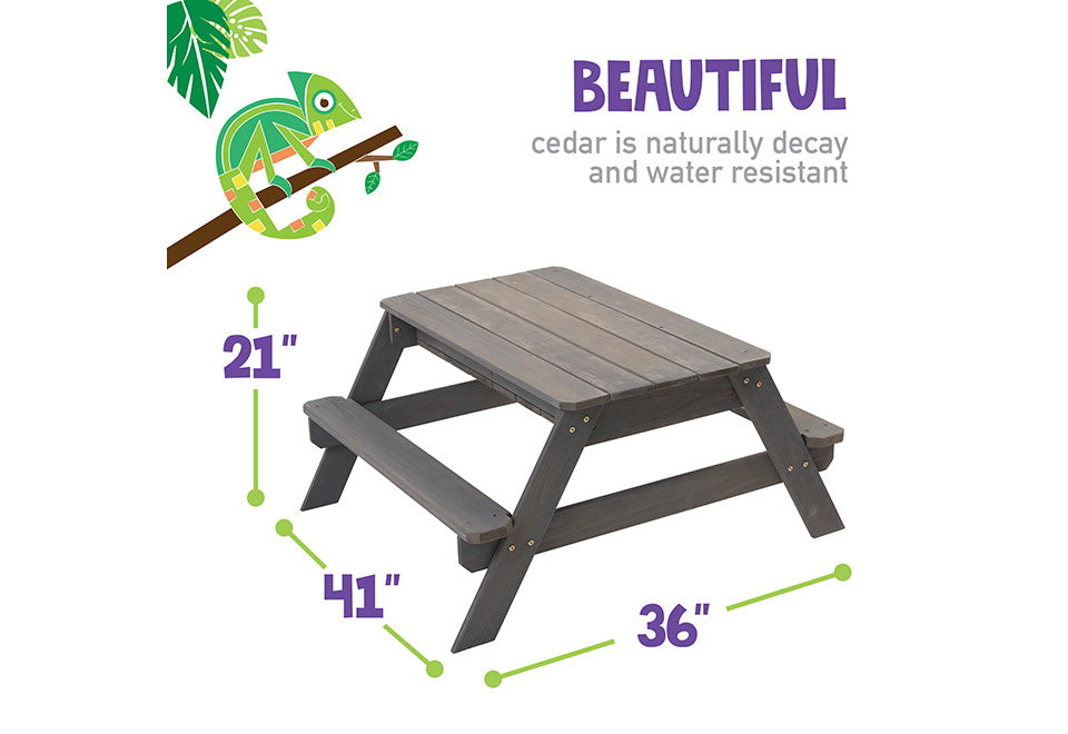 Convertible Sandbox with Table - image 6