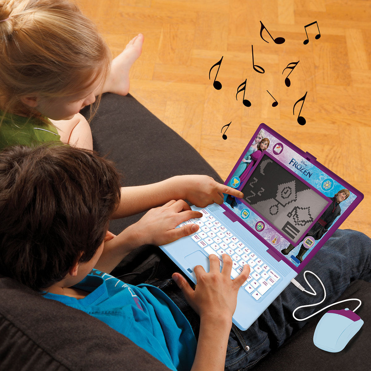 Disney Frozen Bilingual Talking Educational Laptop - image 10
