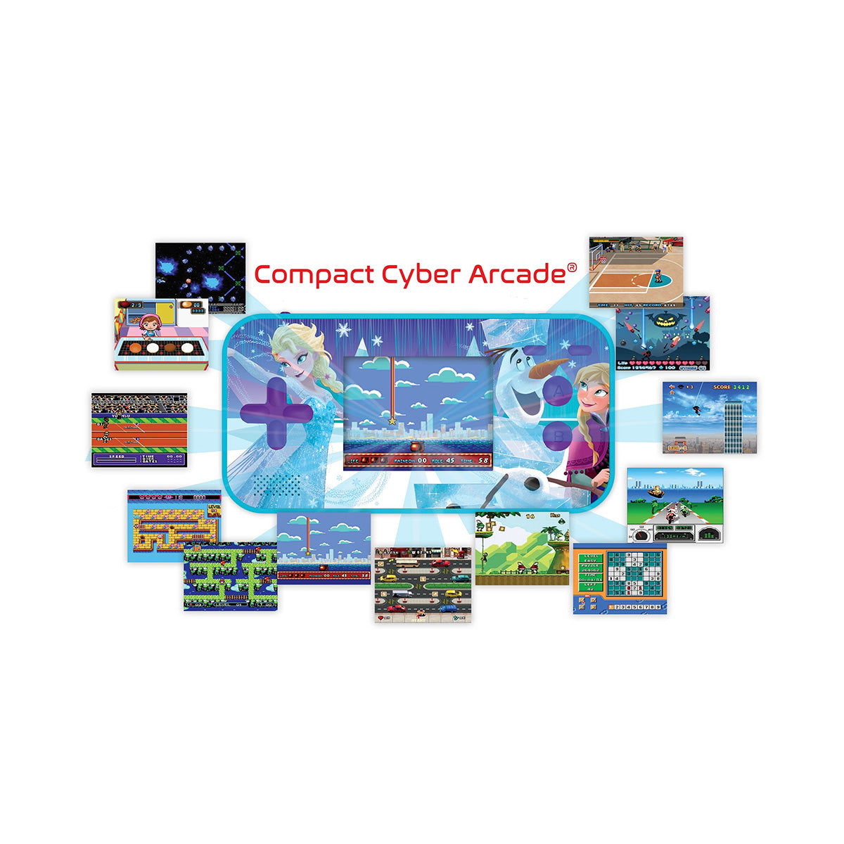 Disney Frozen Pocket Cyber Arcade with 150 Games - image 4
