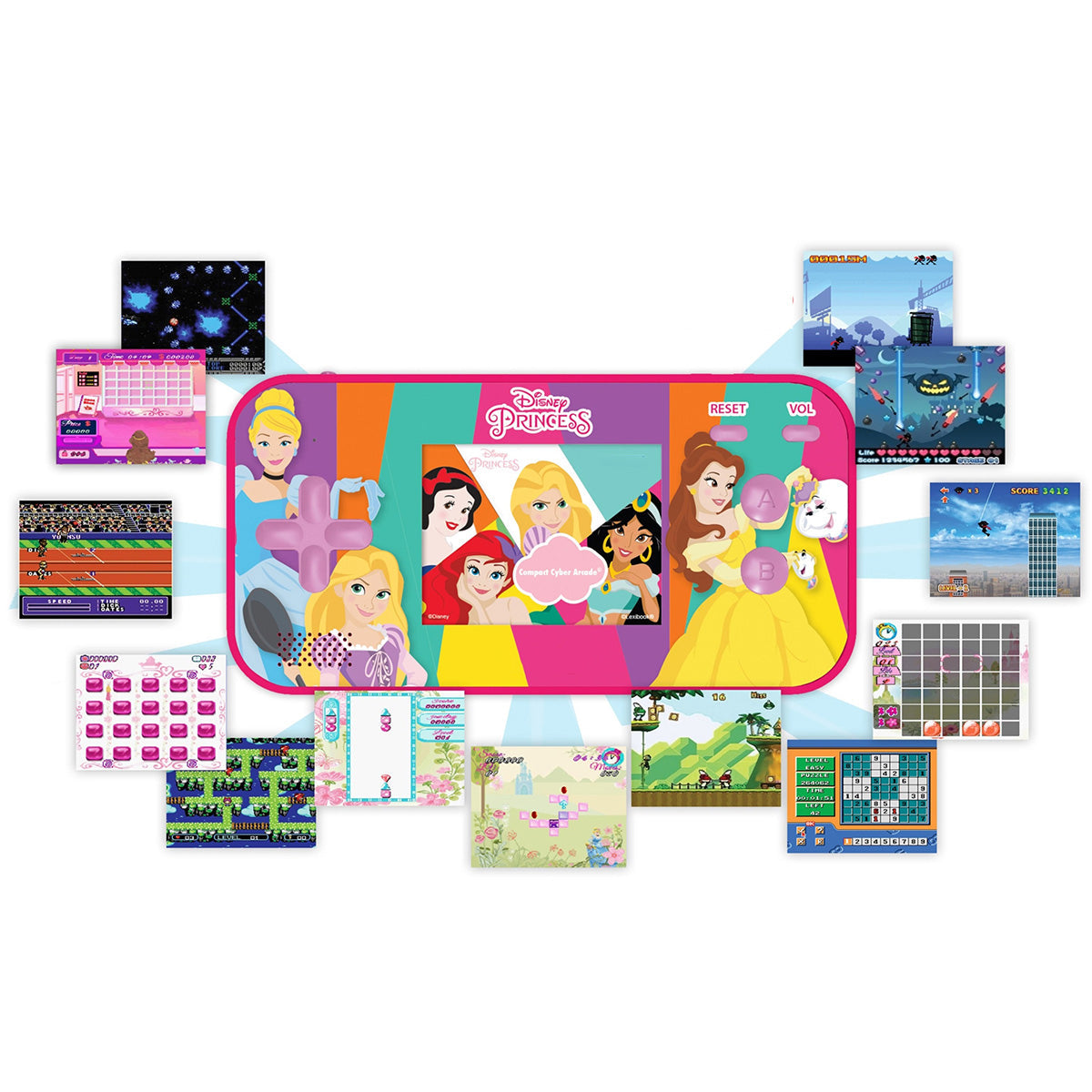 Disney Princess Pocket Cyber Arcade with 150 Games - image 2