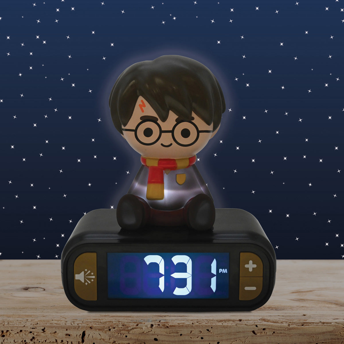 Harry Potter Digital Alarm Clock with Nightlight