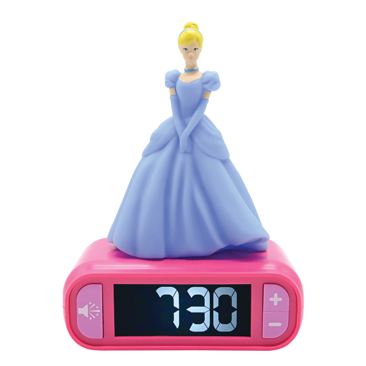 Disney Cinderella Digital Alarm Clock with Nightlight - image 2