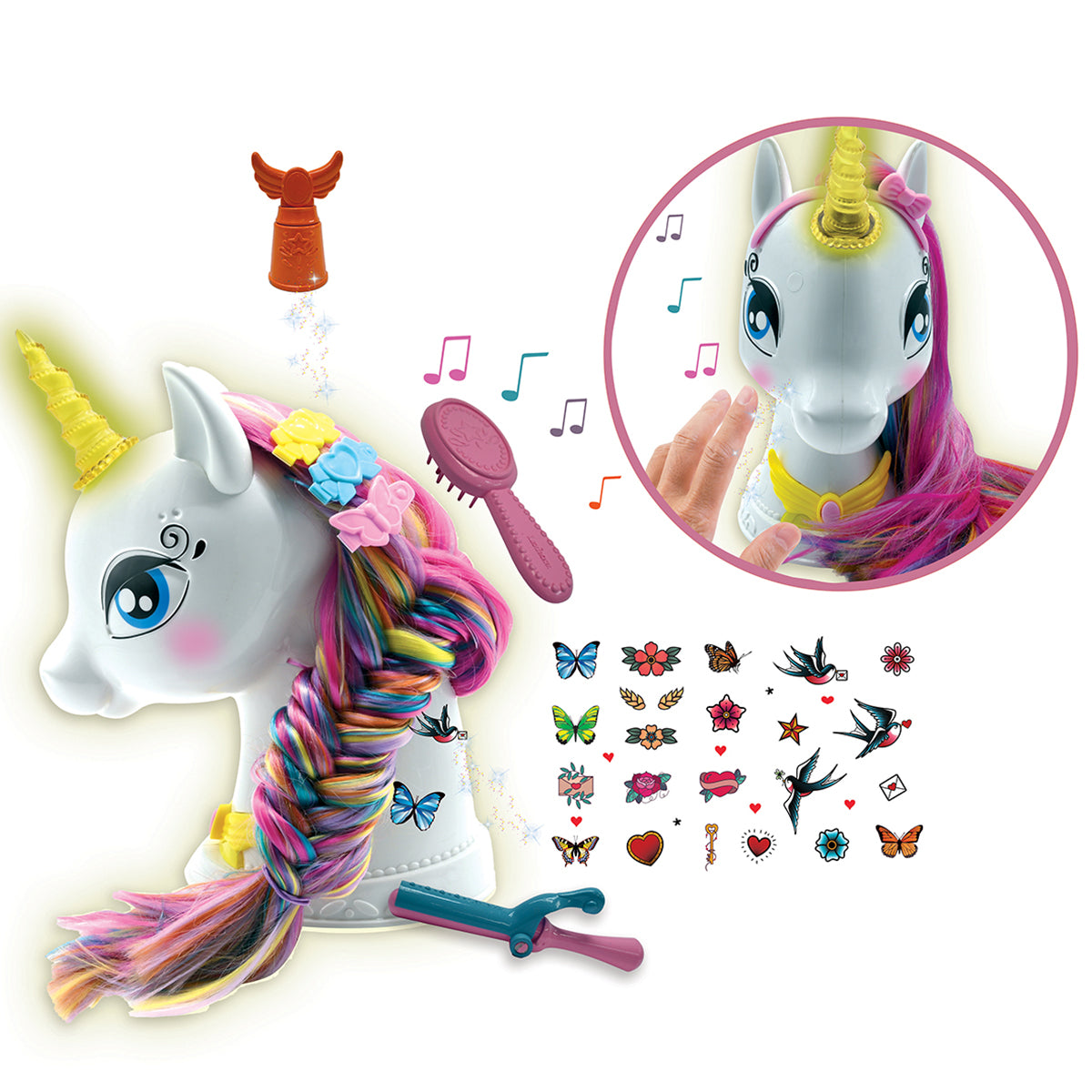 Interactive Unicorn Styling Head - image 3